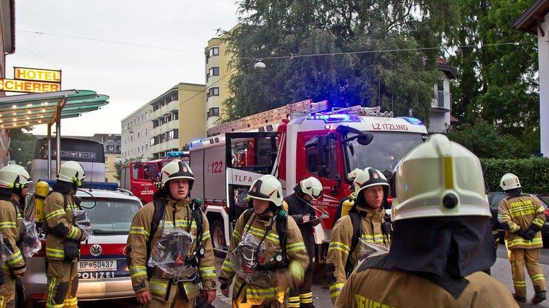 Wohnungsbrand in Plainstraße