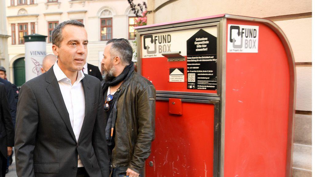 Christian Kern wählt
