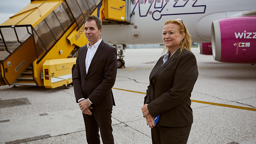 Wizz Air fliegt ab Salzburg