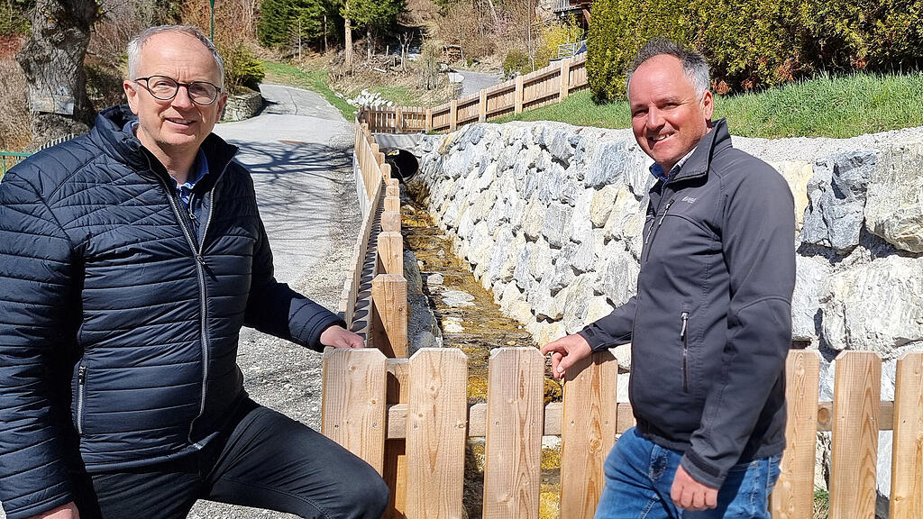 Hochwasserschutz-Arbeiten starten beim Markterbach im Lungau