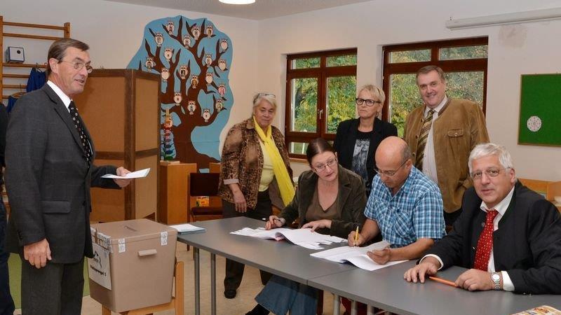 Geringe Wahlbeteiligung in Grödig
