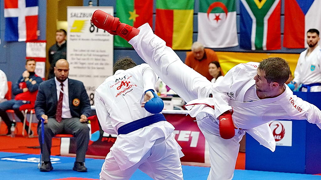 Karate-Premier-League-Turnier in Salzburg, Samstag
