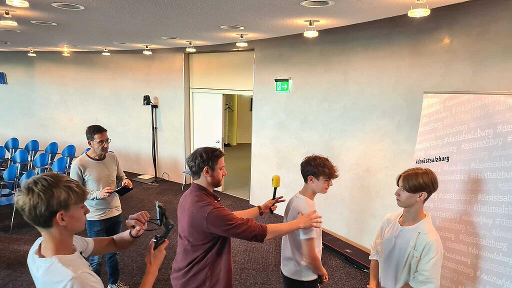 Projekttag Herz-Jesu-Gymnasium in S24-Redaktion