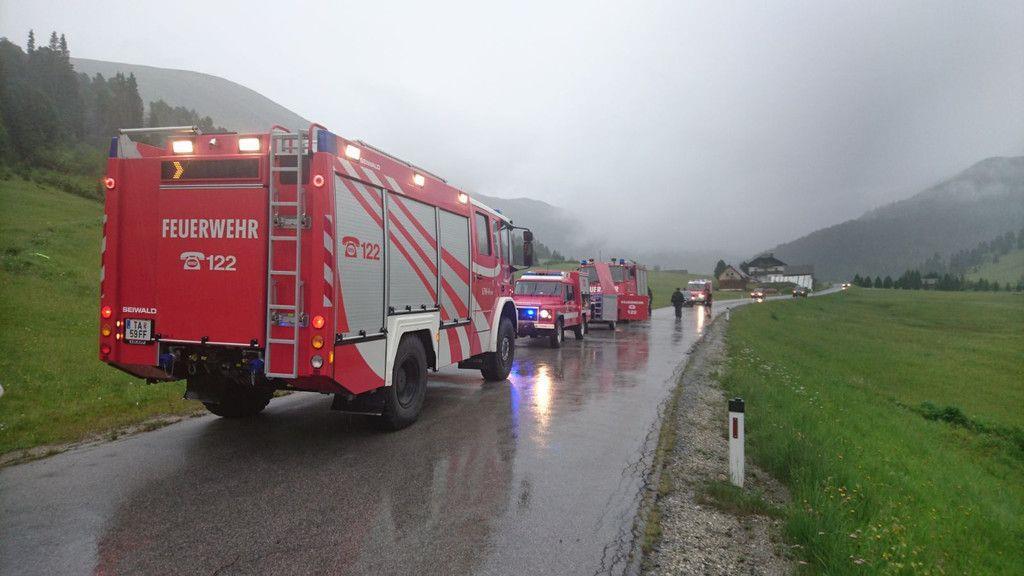 Waldbrand im Lungau