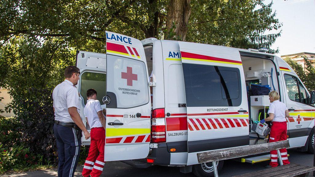 Mann aus Salzach gerettet
