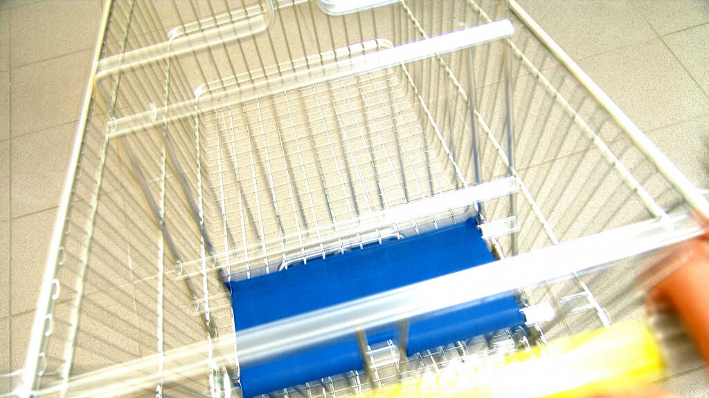 Supermarkt, Einkaufswagen, Einkauf, SB