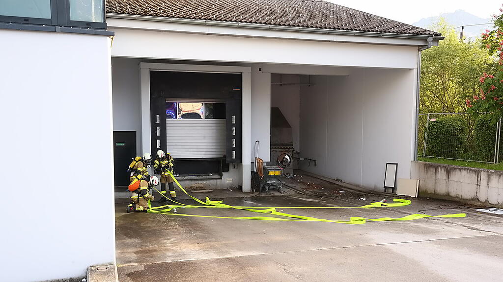 Feuerwehr-Übung in Elsbethen