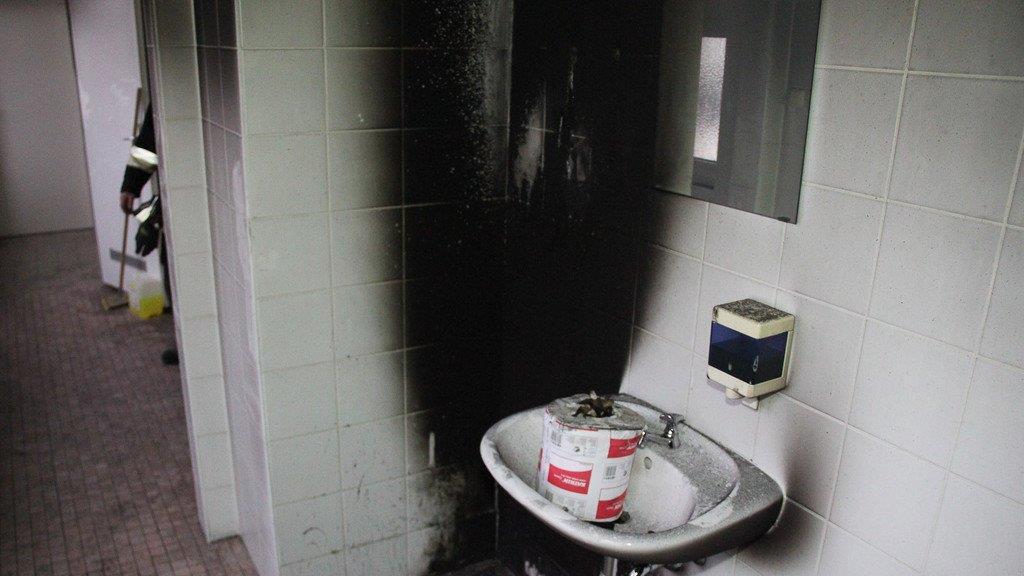 Brand in Internat