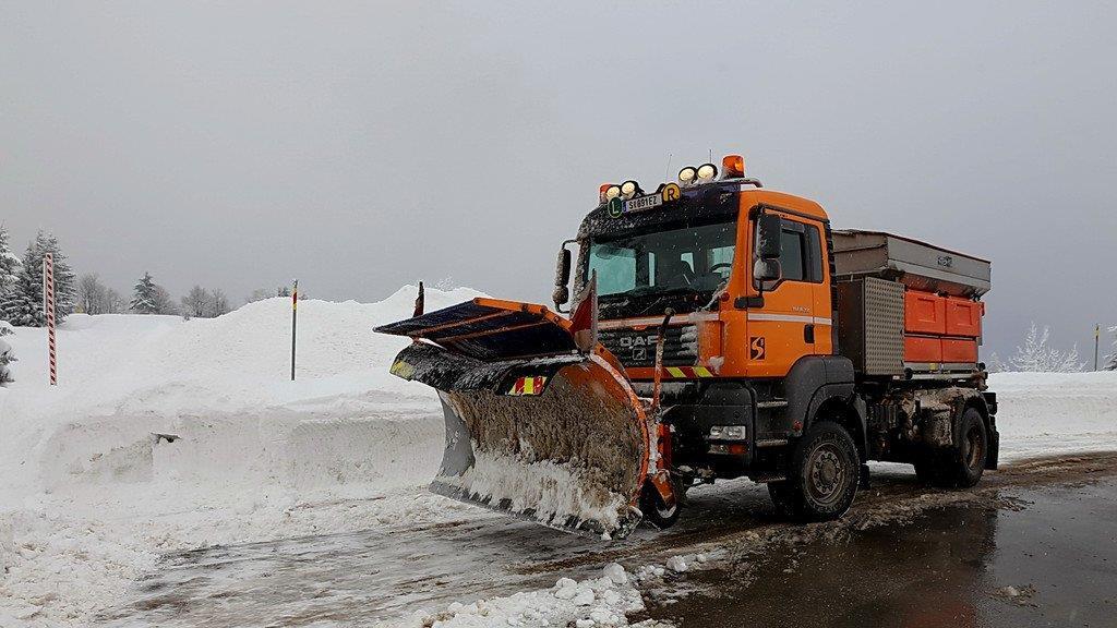Winterdienst im Dauereinsatz