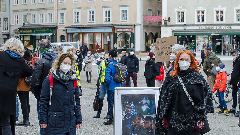 Demo Asylpolitik Salzburg
