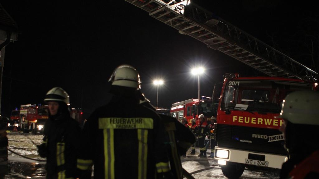 Großbrand in Burgkirchen