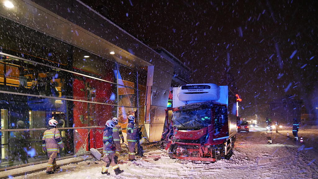 FF Bad Gastein Lkw in Spar