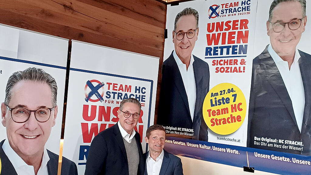 So will HC Strache "Wien retten"