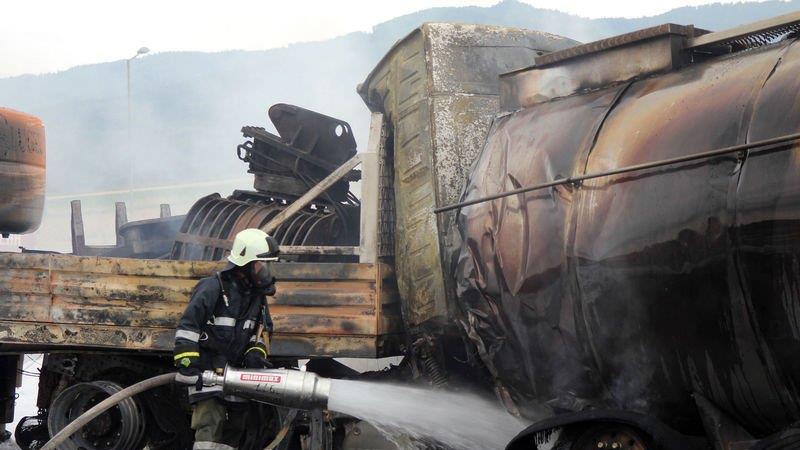 Zwei schwere Unfälle auf A1