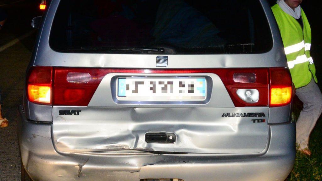 Crash beim Pass Lueg