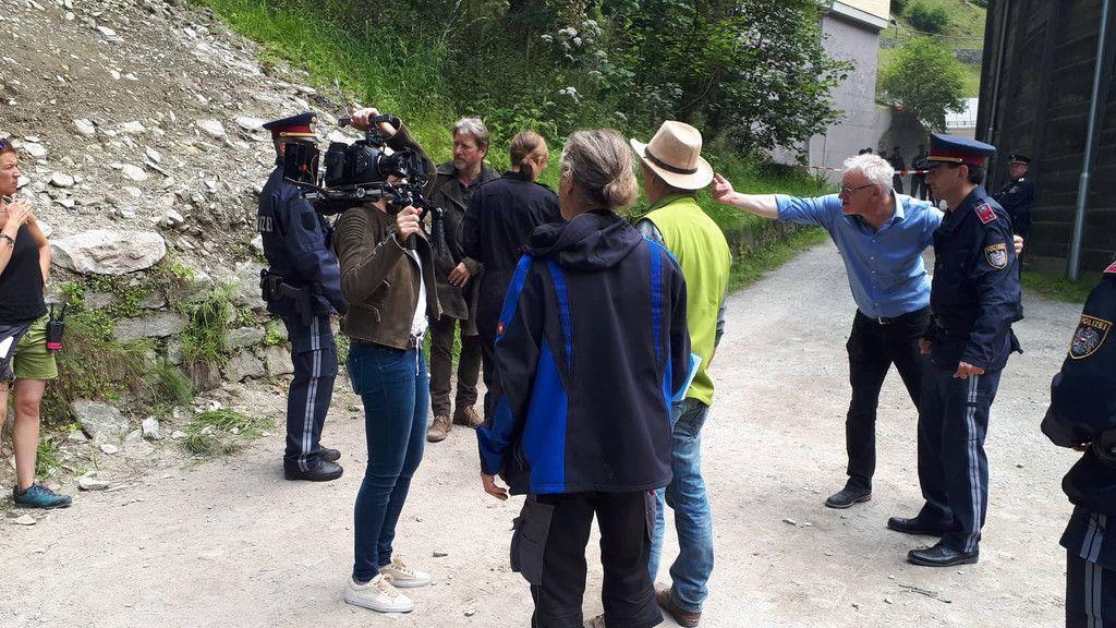 "Die Toten von Salzburg" in Bad Gastein: Dreh
