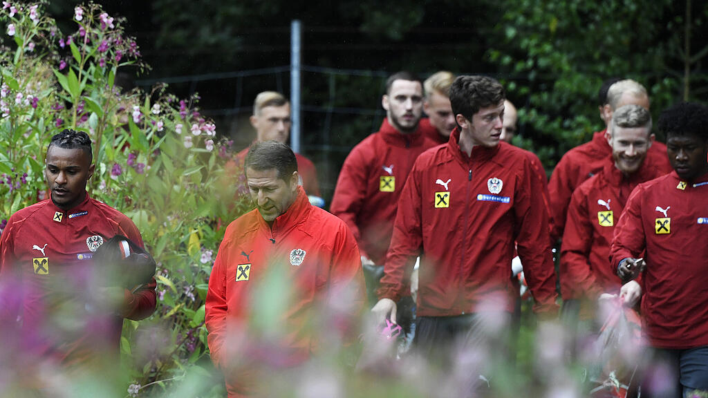 \u00d6FB, Nationalteam, Training, Lettland, Saalfelden