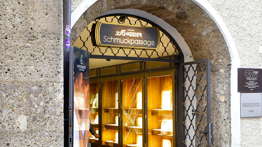 Einbruch bei Juwelier Schneider in Salzburger Altstadt II