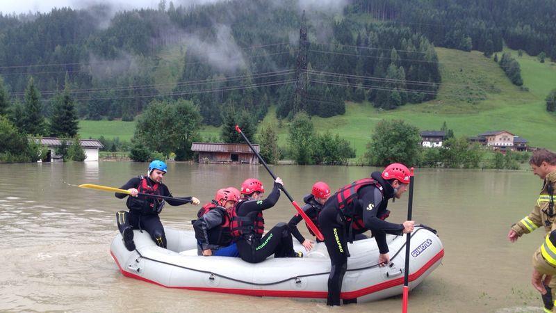 Hausbewohner in Neukirchen gerettet