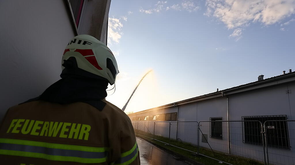 Feuerwehr-Übung in Elsbethen