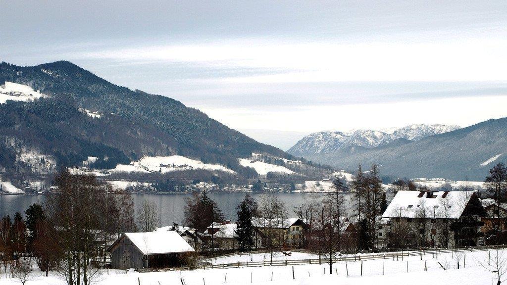 Winterspaziergang am Mondsee