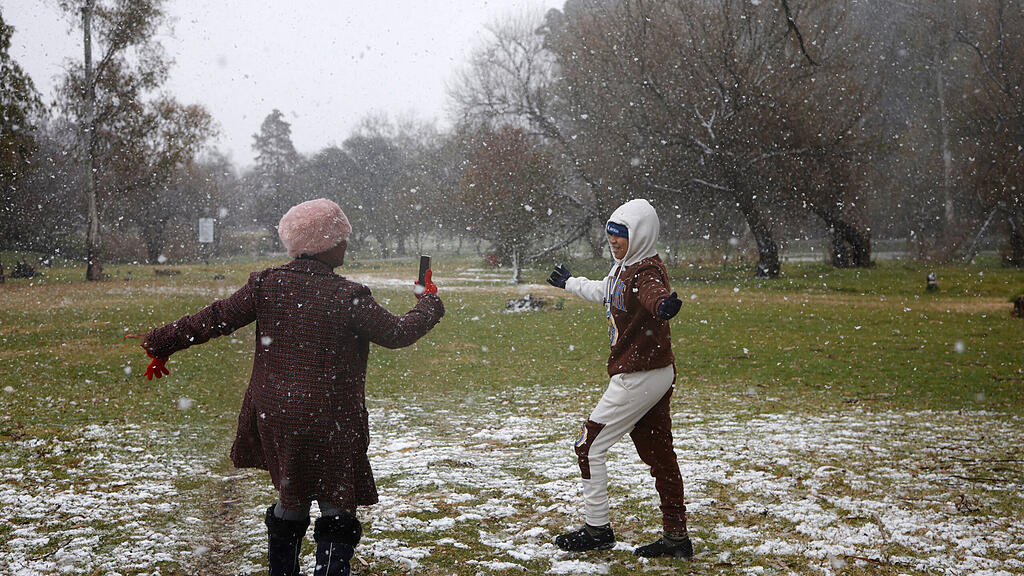 Schnee in Johannesburg