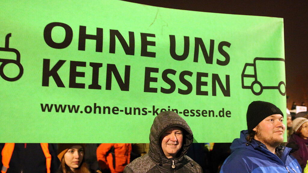 Bauernproteste, Demonstration in Bad Reichenhall