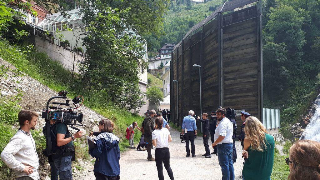 "Die Toten von Salzburg" in Bad Gastein: Dreh
