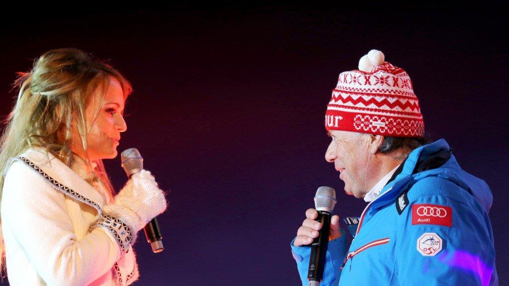Promis bei Ski-WM-Eröffnung