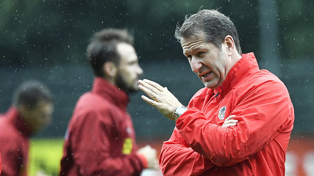 \u00d6FB, Nationalteam, Training, Lettland, Saalfelden