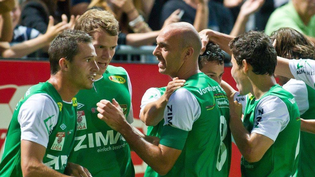 Austria Lustenau gewinnt gegen St. Pölten