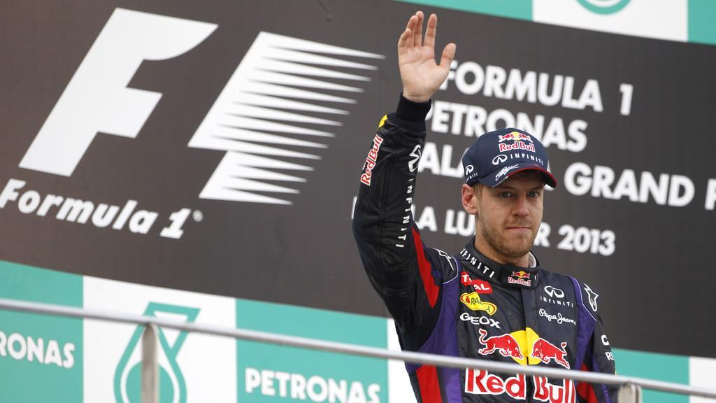 Formel 1: Siegerehrung in Malaysia