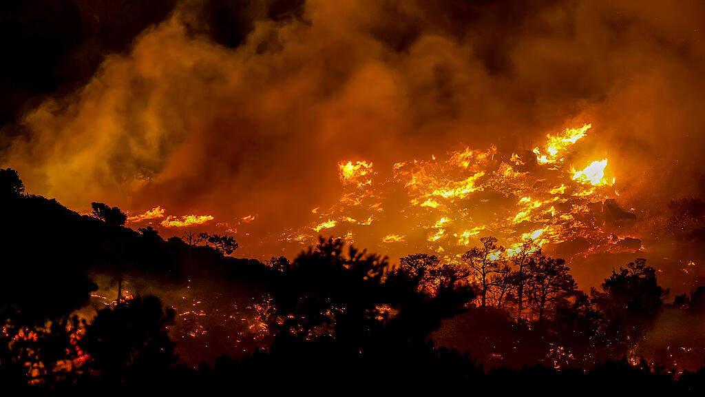 Waldbrand Kreta