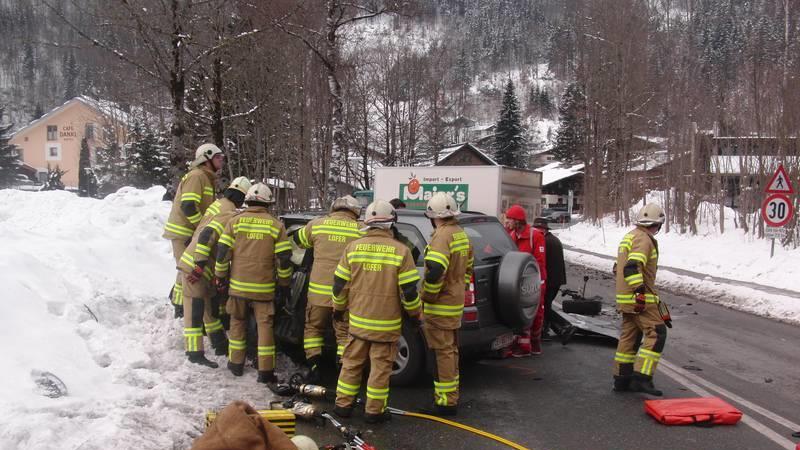Unfall in Lofer