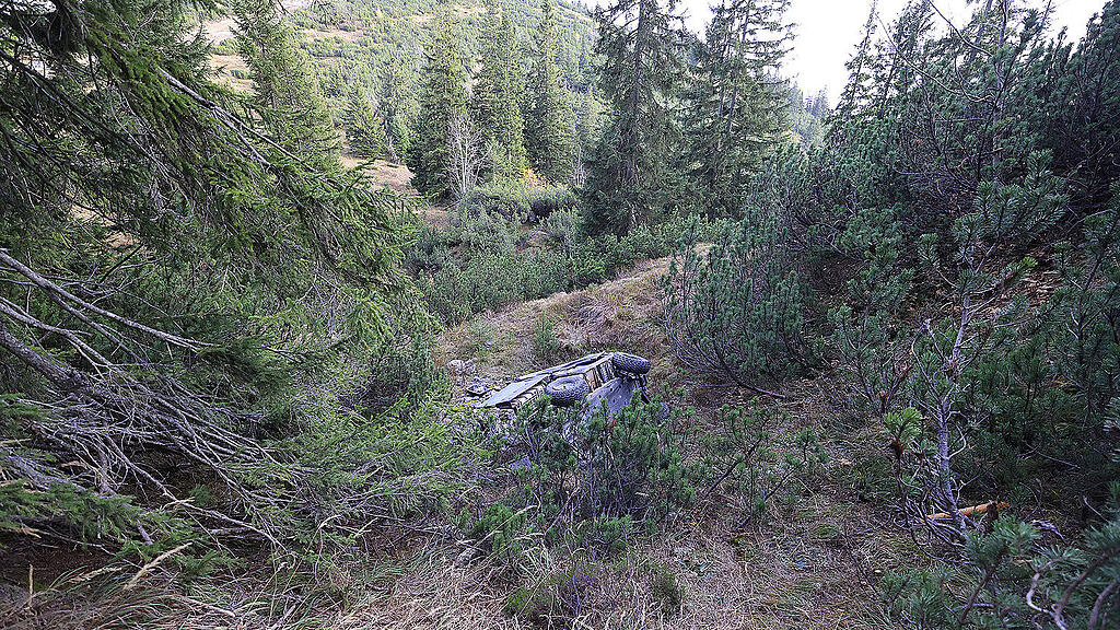 Fahrzeugabsturz Lattengebirge