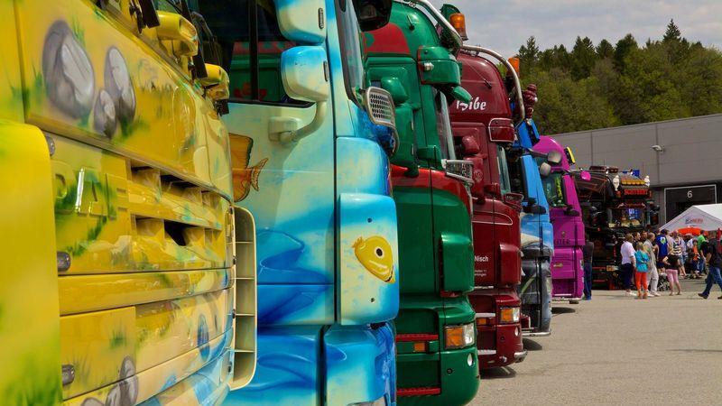 Truckertreffen in Obertrum