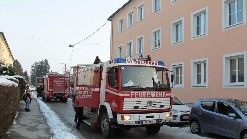 Die Feuerwehr war sofort vor Ort und konnte den Brand löschen.