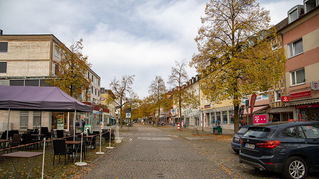 Leere Stra\u00dfen in Freilassing