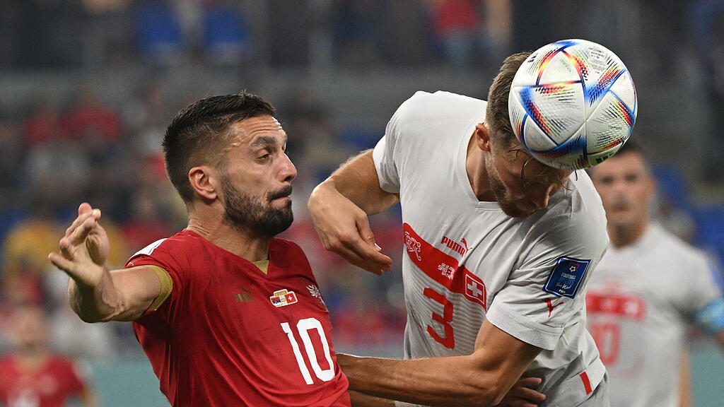 Schweiz gegen Serbien WM 2022