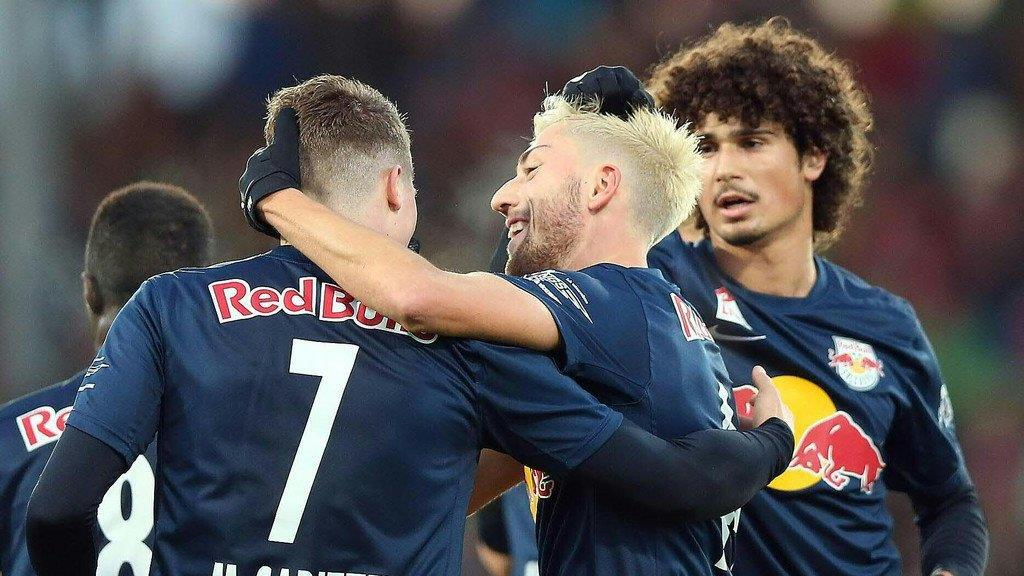 Bilder vom Salzburg-Derby