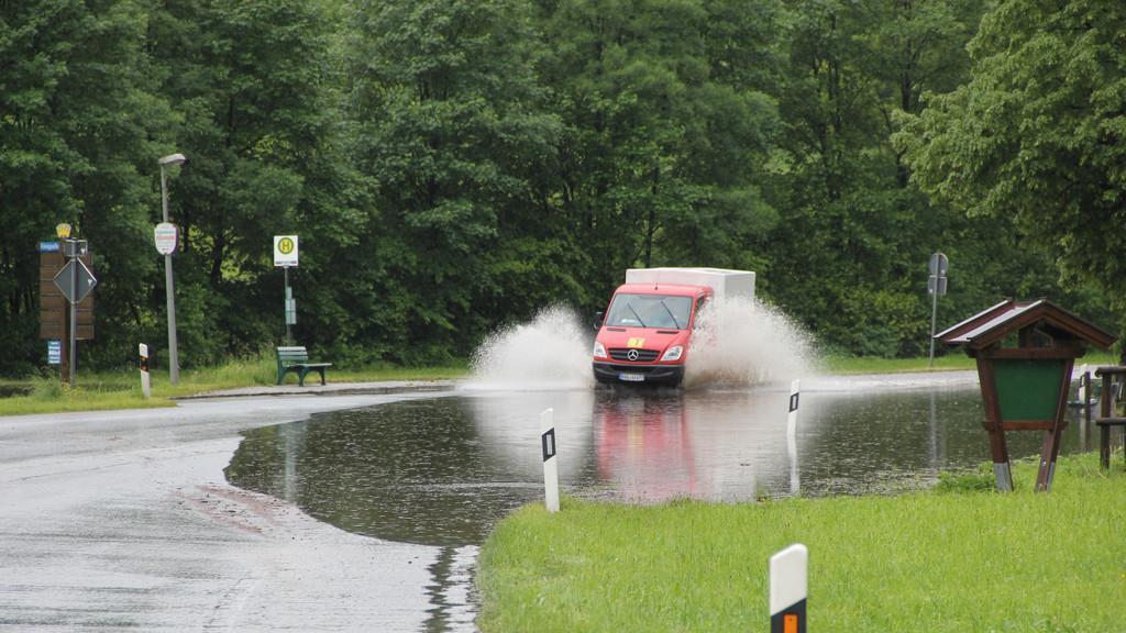 Hochwasser im Raum Berchtesgaden