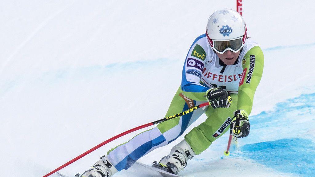Alpine Kombination: Super-G in Lenzerheide