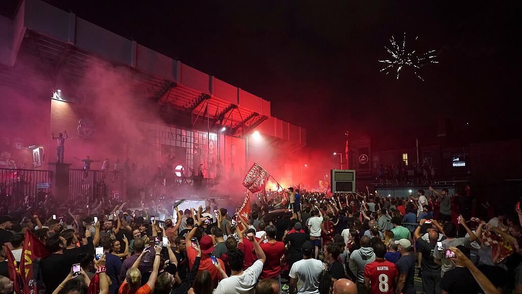 Liverpool, Meisterschaft, Meisterparty, Fans