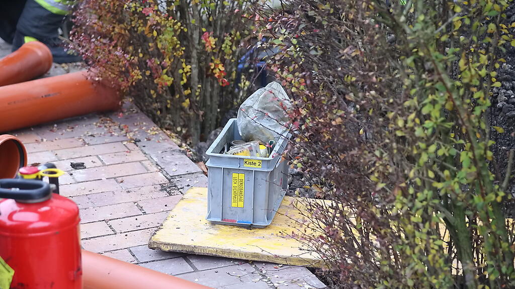 Gasleitung in Nonntal beschädigt