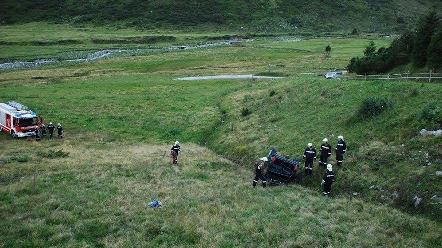 Pkw-Absturz in Sportgastein