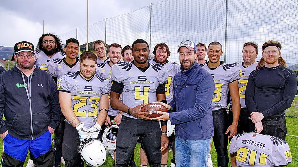 Football, Salzburg Ducks, Stefan Schn\u00f6ll
