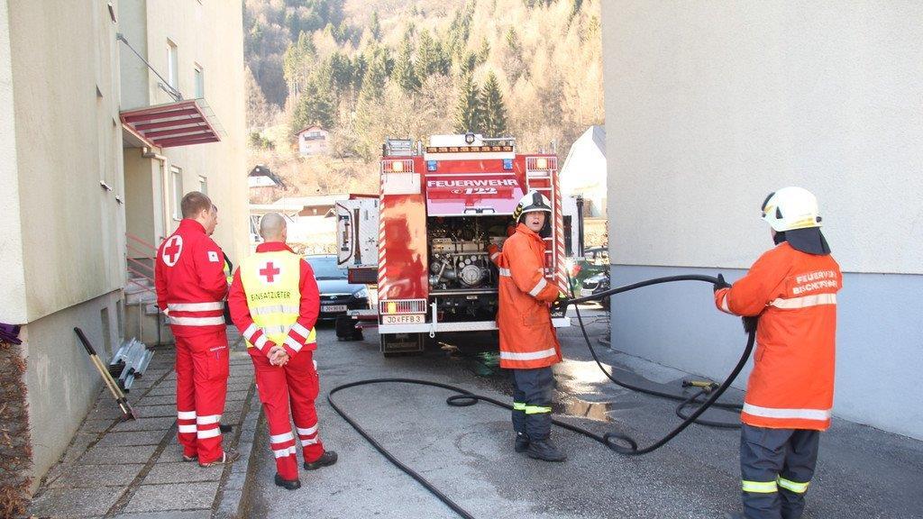Brand in Bischofshofen