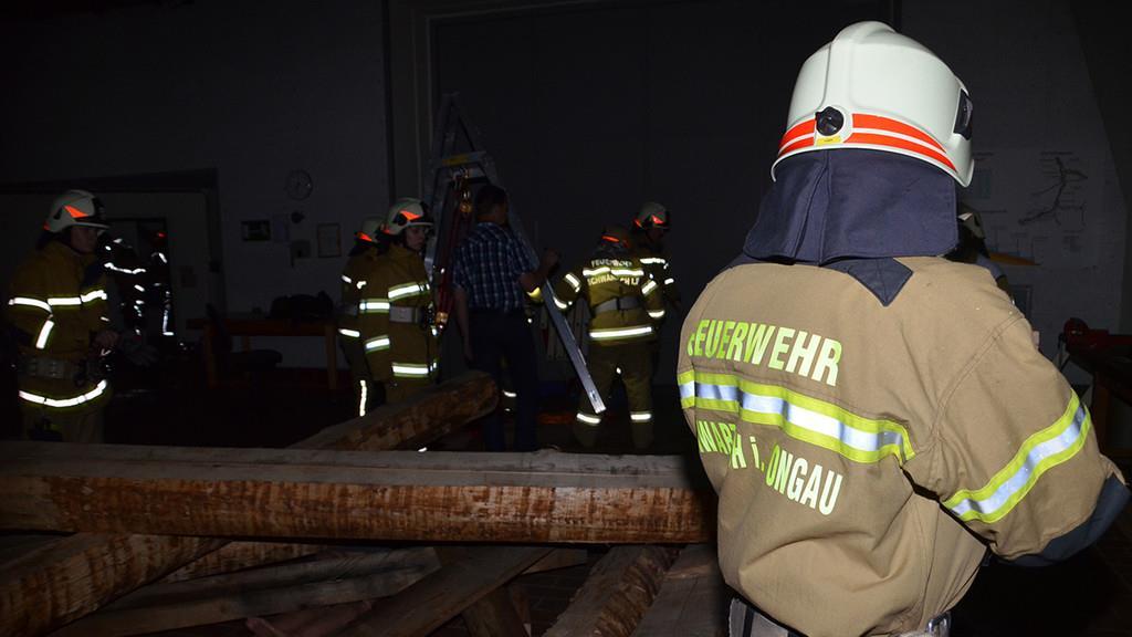 Schwarzacher Einsatzkräfte üben für Ernstfall