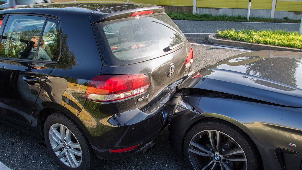 Auffahrunfall auf der Münchner Bundesstraße