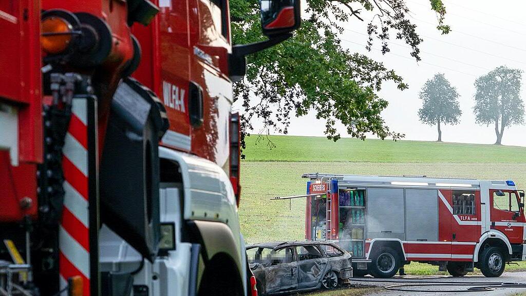 Wagen brennt in Scheibbs aus